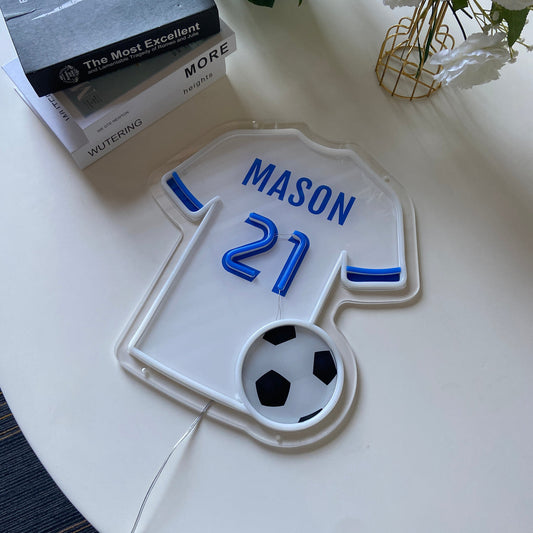 Maillot de Football Néon Personnalisé