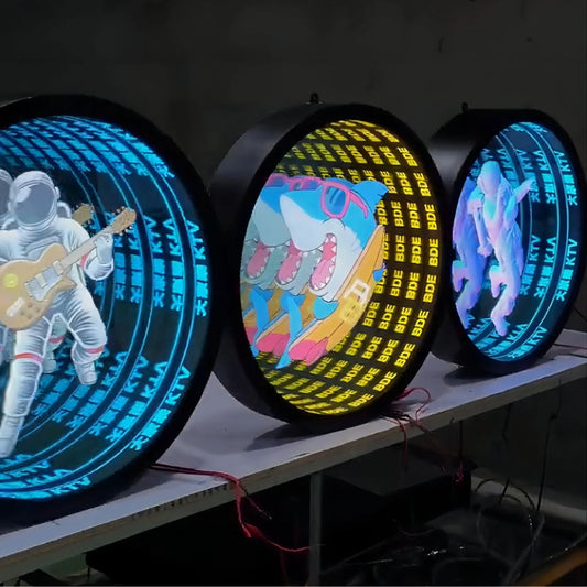 Enseigne LED Miroir Infinity