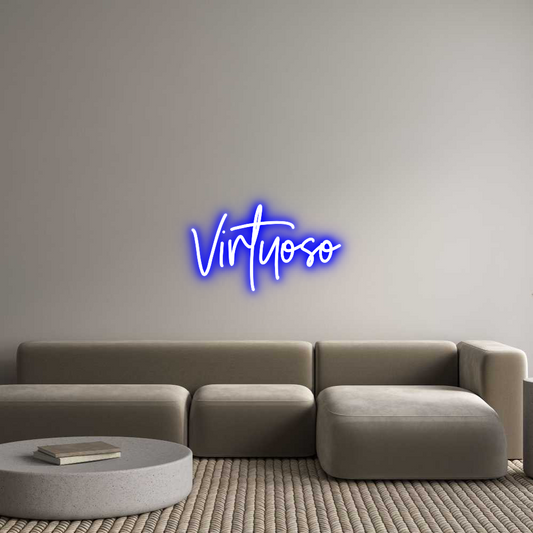 Mon néon personnalisé Virtuoso